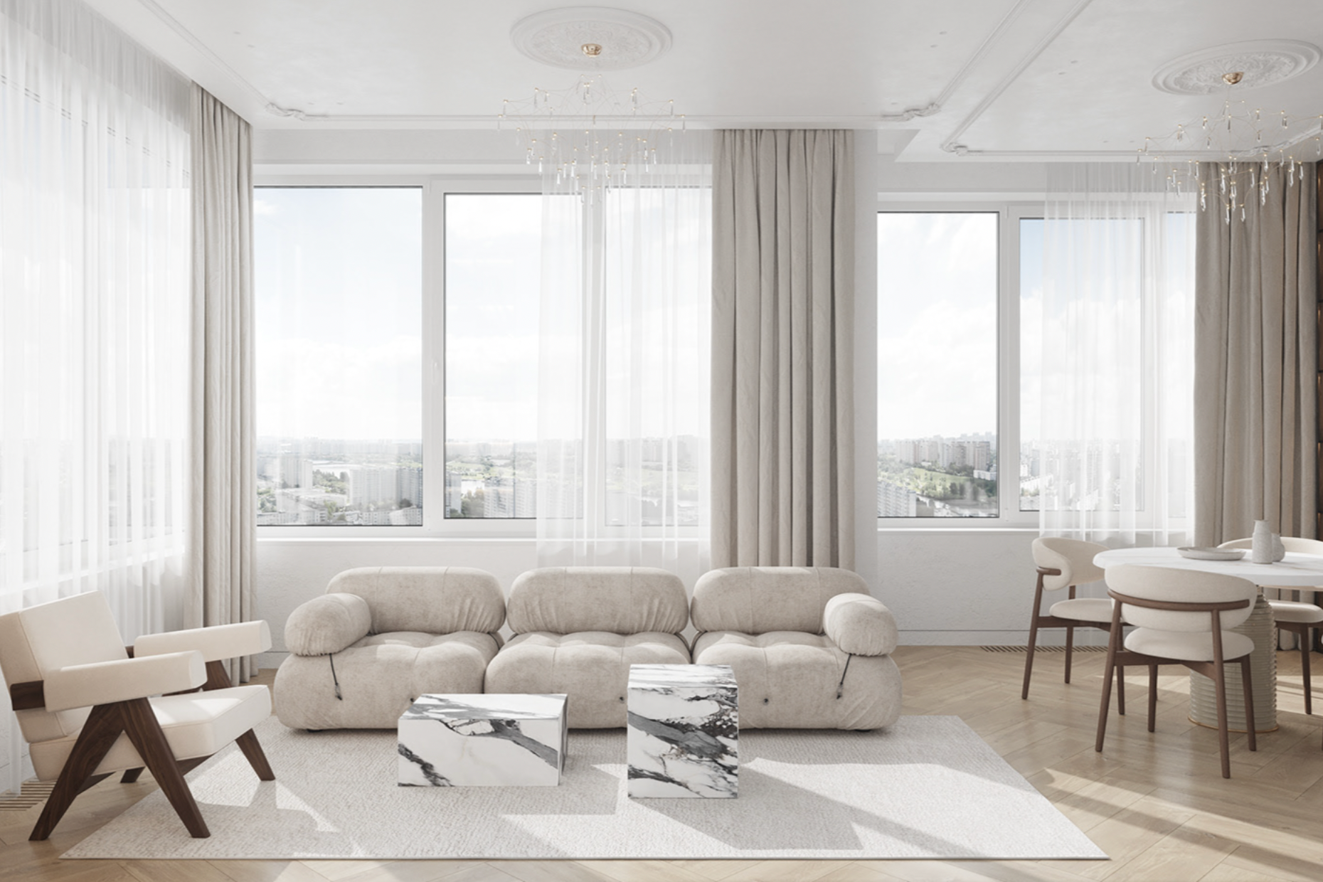 Indoor Curtains: Delicate and Modern Touch for Home